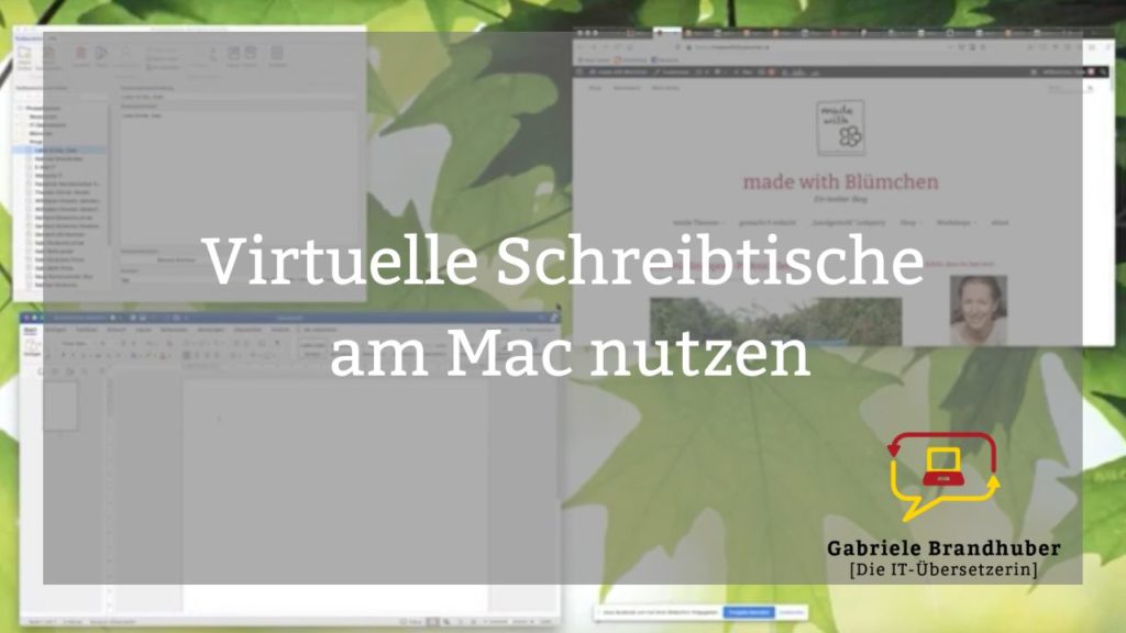 Wie Du am Mac mehrere virtuelle Schreibtische nutzen kannst